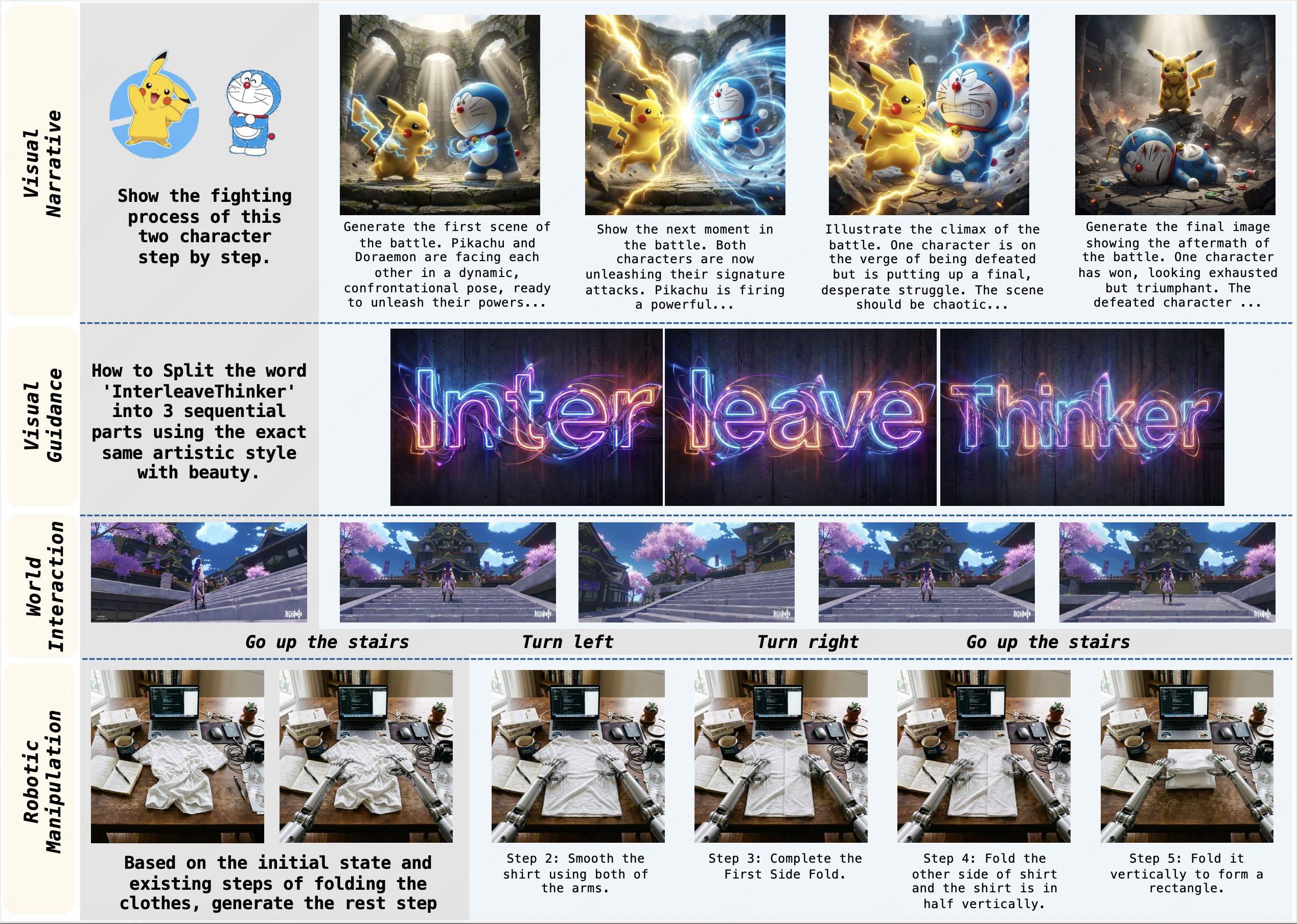 InterleaveThinker teaser figure